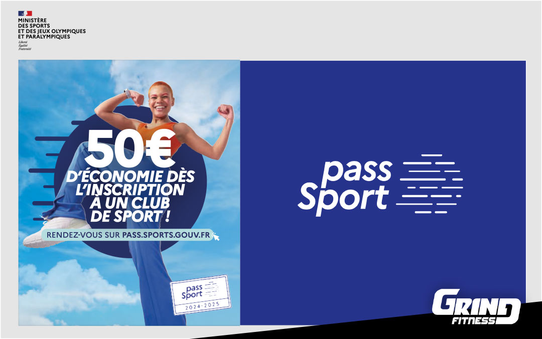 Grind Fitness éligible au Pass'sport 50€ d'économie